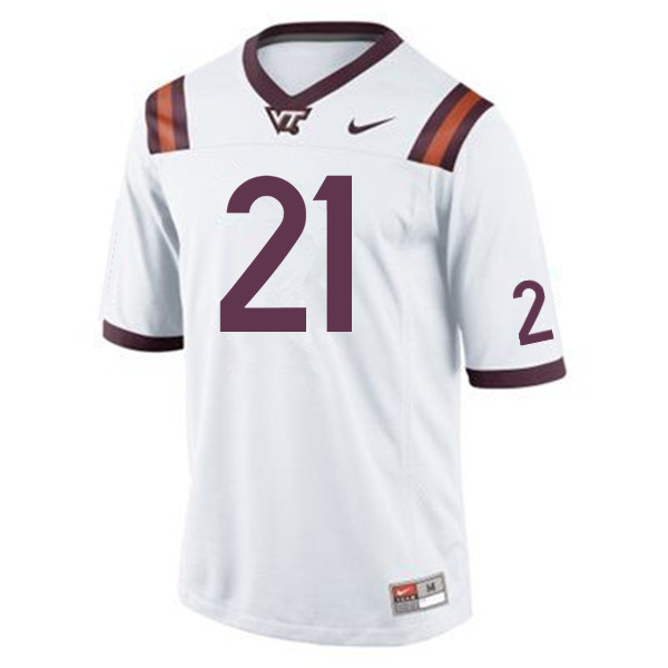 Men #21 Reggie Floyd Virginia Tech Hokies College Football Jerseys Sale-Maroon